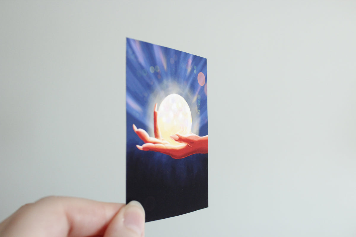 'I see light in your future...' Mini Art Print (ACEO)