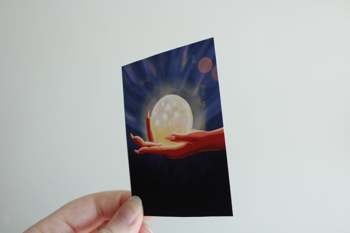 'I see light in your future...' Mini Art Print (ACEO)