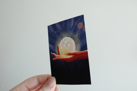 'I see light in your future...' Mini Art Print (ACEO)