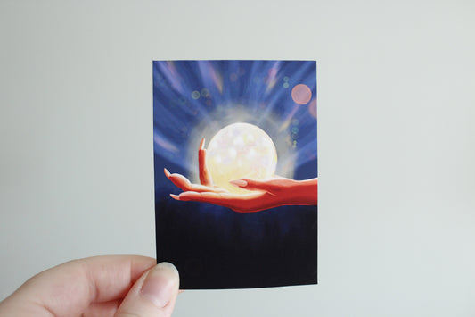 'I see light in your future...' Mini Art Print (ACEO)